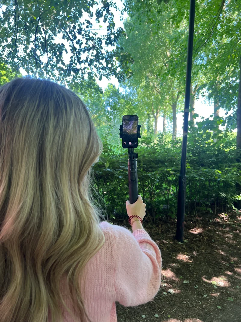Ulanzi SK-03 Selfie Stick Stativ 1,6 m mit Bluetooth-Fernauslöser