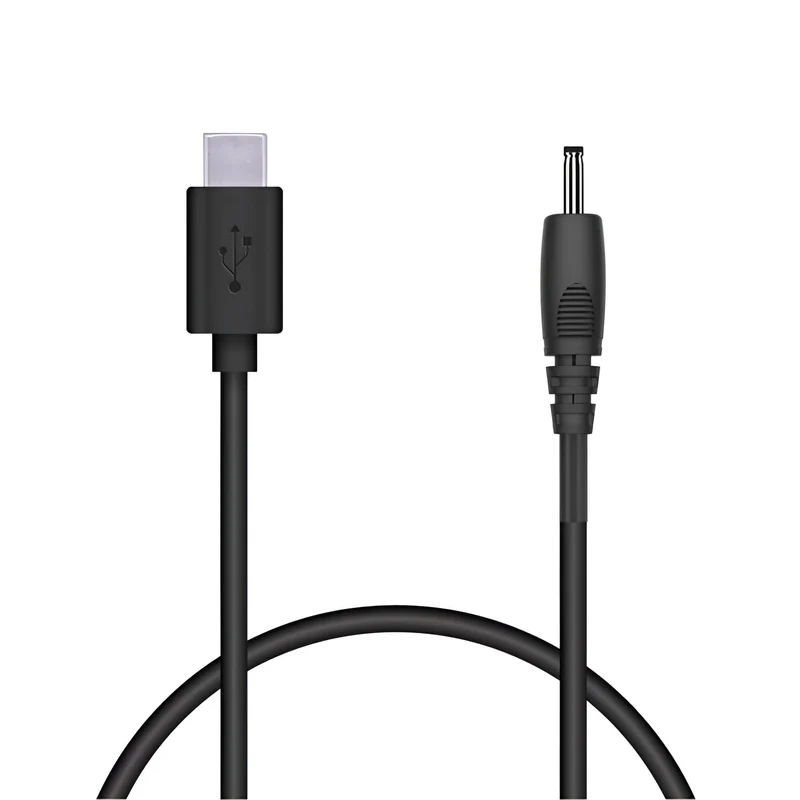 WITRN PD Type C USBC Male to DC 3.5 x 1.35mm Male Power Jack 5V PD Power Extension Charging Cord, Support 15W/5V PD Charger Cab