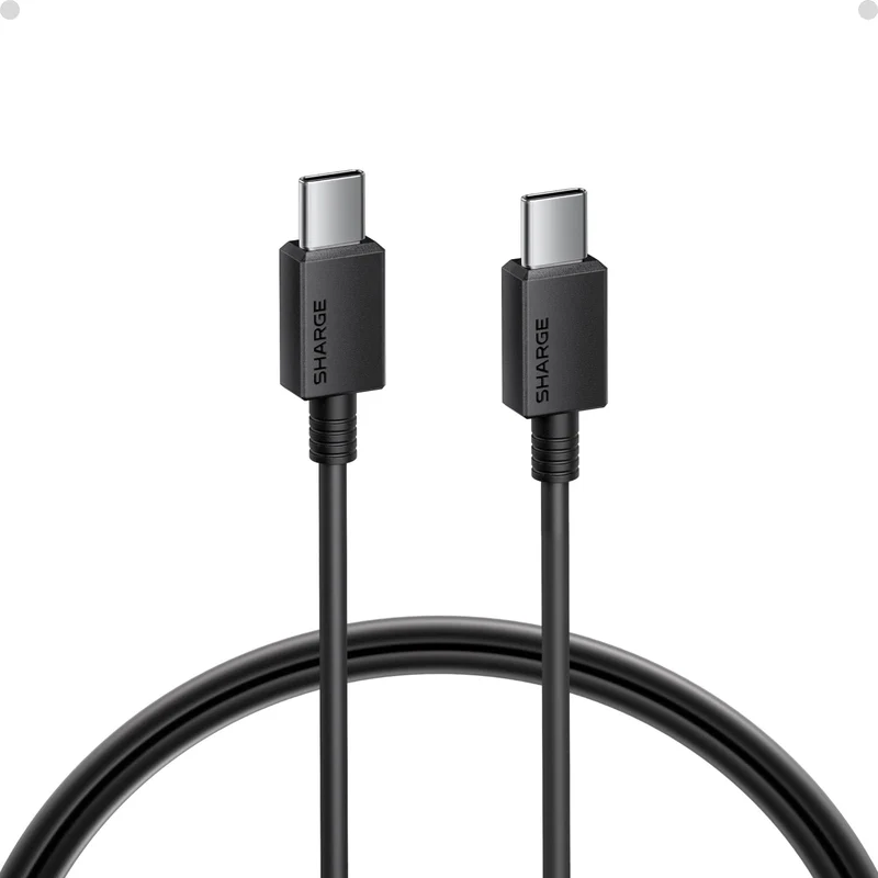 sharge USB C to USB C Cable, 60W Fast Charging Cord, UltraDurable Fast Charging for iPhone 17 Series, MacBook, Galaxy S24