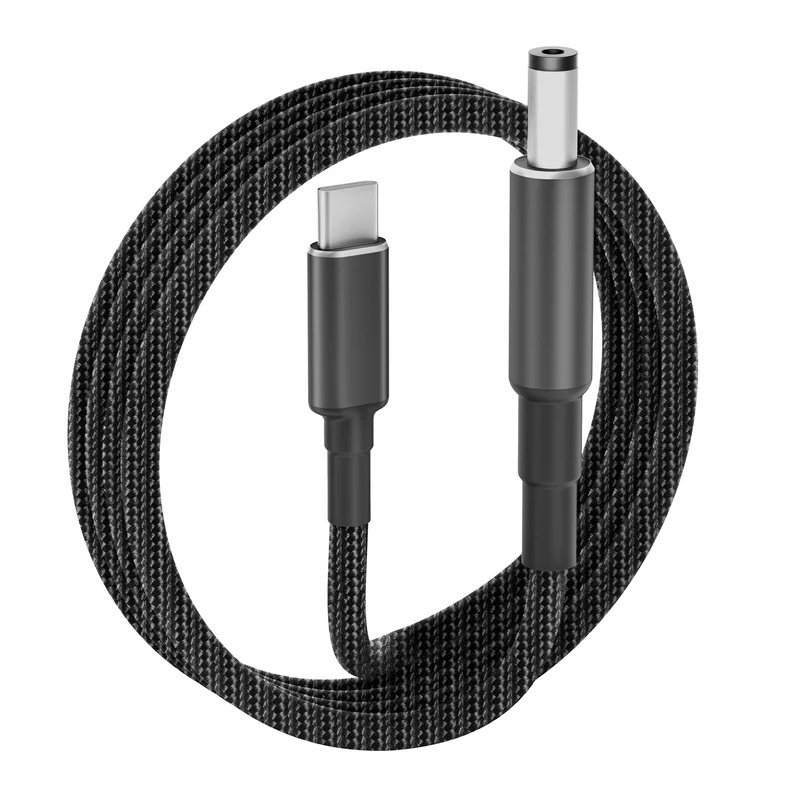 JOVNO USB C to DC ?5.5mm x 2.1mm Barrel Plug? Power Cable