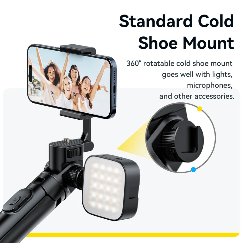 Ulanzi MT-70 Selfiestick-Stativ mit Bluetooth-Fernbedienung