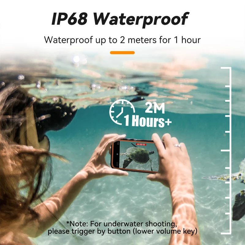 Wasserdichtes Telesin-Gehäuse für iPhone 15