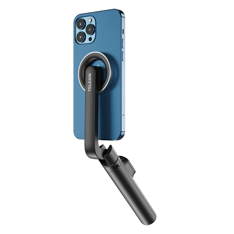Telesin MINI Selfiestick-Telefonstativ – mit Magsafe und Fernbedienung