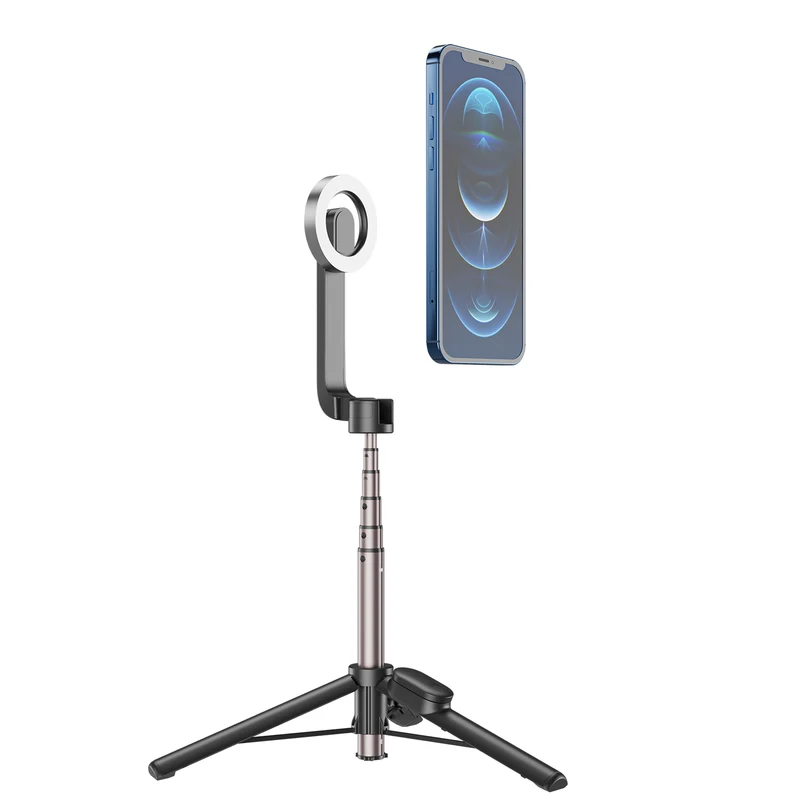 Telesin MINI Selfiestick-Telefonstativ – mit Magsafe und Fernbedienung