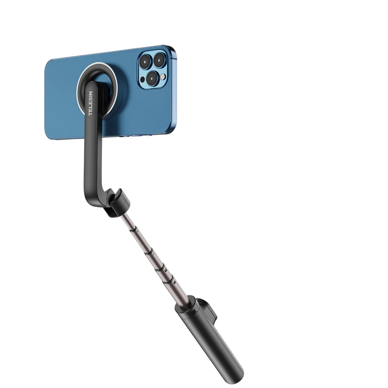 Telesin MINI Selfiestick-Telefonstativ – mit Magsafe und Fernbedienung