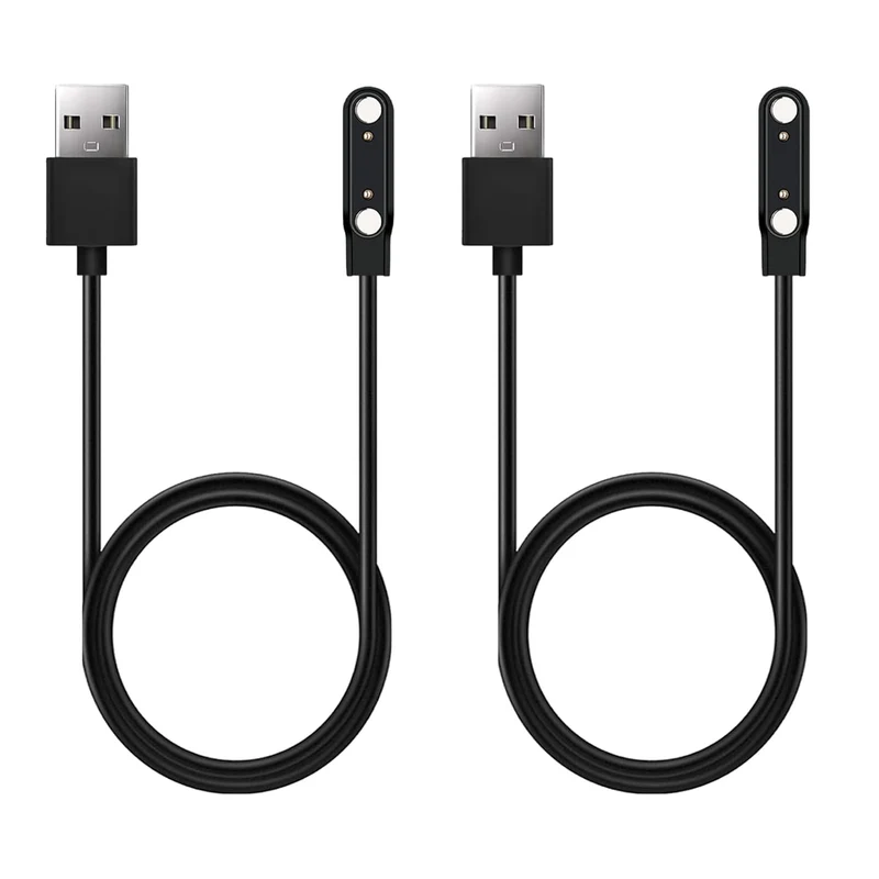 2Pack Magnetic Charger for Raycon Bone Conduction Headphones, Replacement USB Charging Cable for Raycon Fitness & Work Bone Con