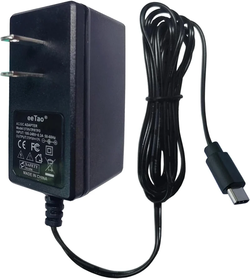 eeTao 5V 2A USBC Adapter for Momcozy AW01 3DMotion Electric Baby Swing