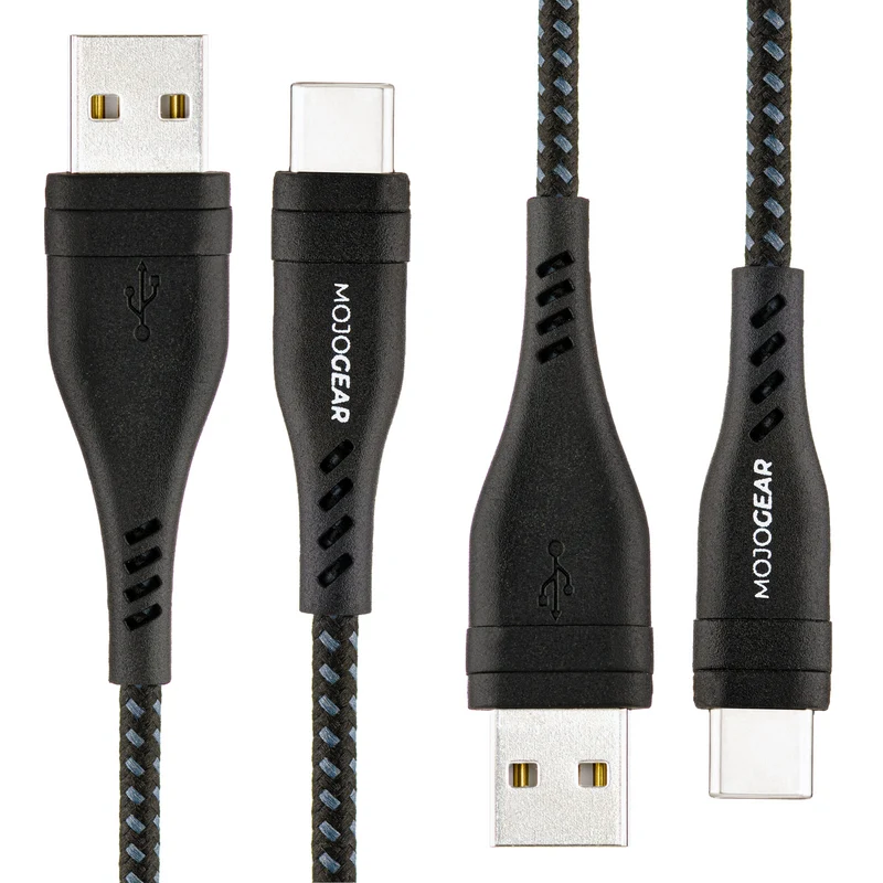 MOJOGEAR MINI XL 20.000 mAh EXTRA SCHNELLE Powerbank mit USB-C auf USB Kabel Extra Stark 3m