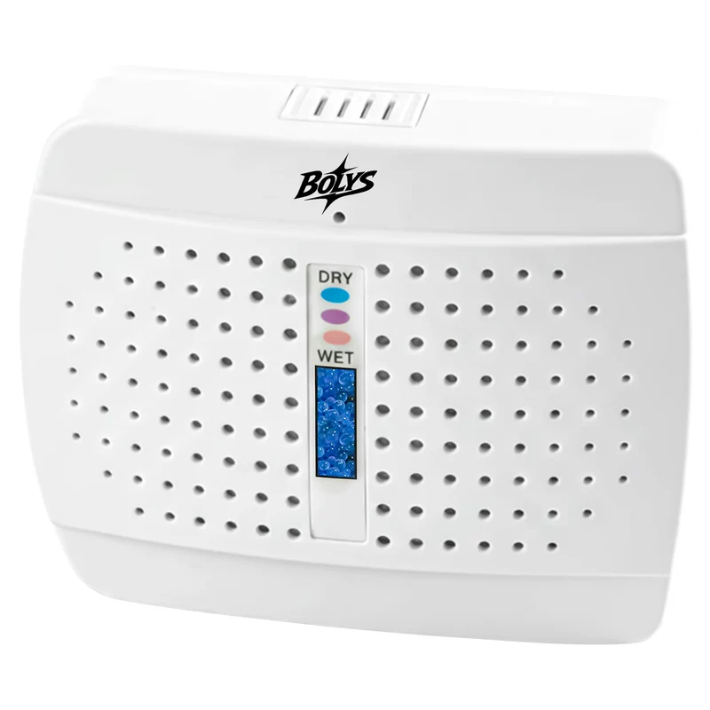 BOLYS Mini Dehumidifier for Small Spaces Rechargeable Silica Gel Dehumidifier Reusable Moisture Absorber for Closet, Wardrob