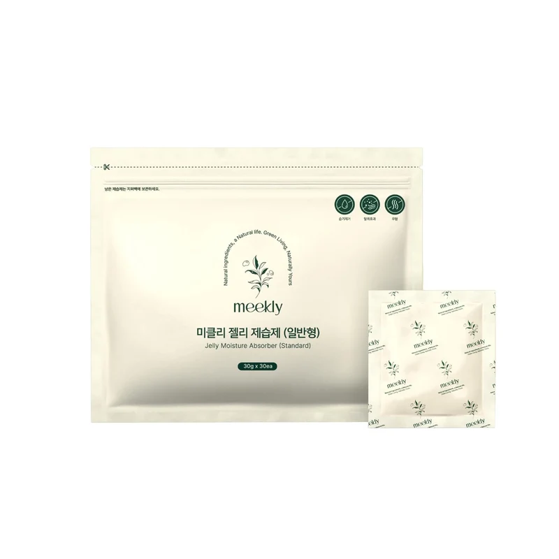 meekly Moisture Absorber, Dehumidifier Pack (30ea) (Packet)