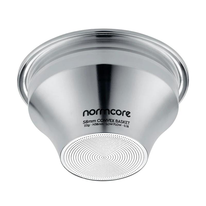Normcore 58mm Convex Basket Kit, 22g, 5832mm, 0.18mm Low Flow