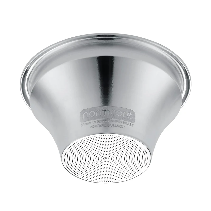 Normcore 54mm Convex Billet Basket for Breville, 5432mm, 0.18mm Holes