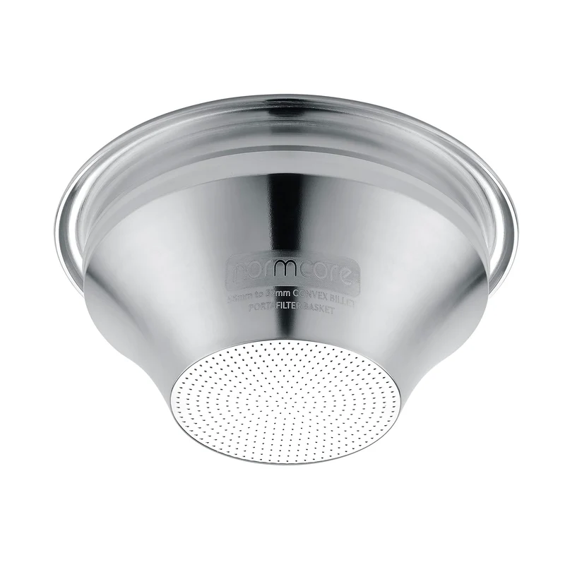 Normcore 58mm Convex Billet Basket Kit, 18g, 5832mm, 0.28mm Holes