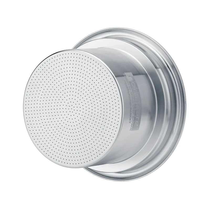 Normcore 58mm to 49mm StepDown Portafilter Basket Kit, CNCmachined From a Solid Block of 304 Stainless Steel, 0.28mm Holes, In