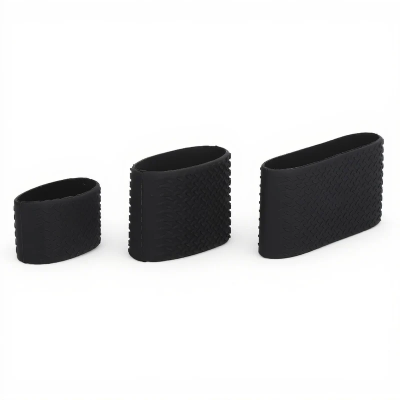 Cryfokt 3pcs Clipper Bands, Heat Non Slip Silicone Elastic Bands Clipper Sleeve Protective Sleeve for Barber Shop, Universal Siz