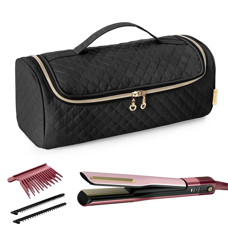 Yarwo Travel Bag Compatible with SilkiPro Air Straightener and Attachments