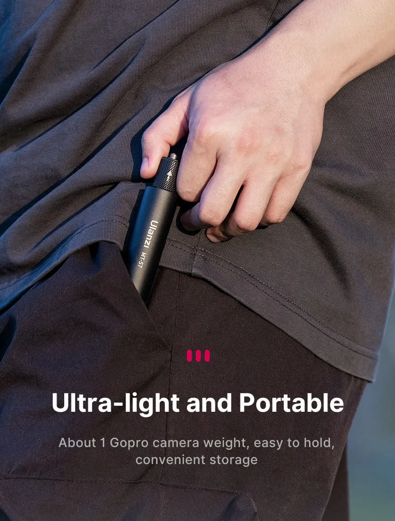 Ulanzi MT-58 Unsichtbarer Selfie-Stick für Insta360 - 121cm