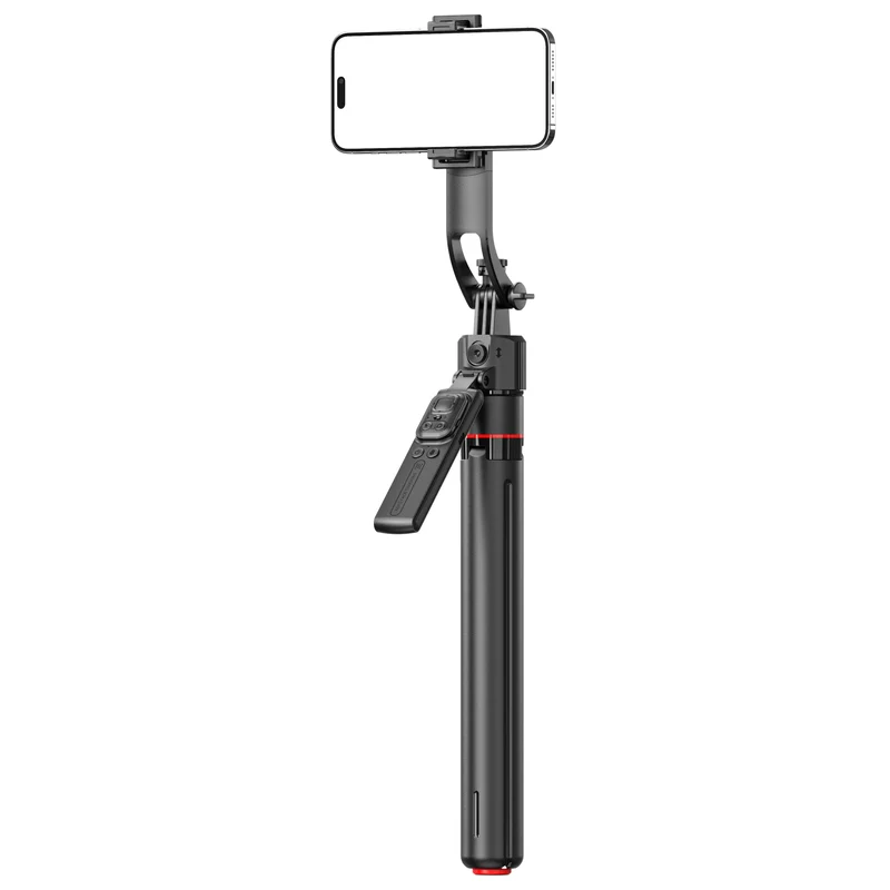 MOJOGEAR TS4 Selfie-Stick mit Tracking-Stativ, automatischer Öffnung und MagSafe-Verschluss