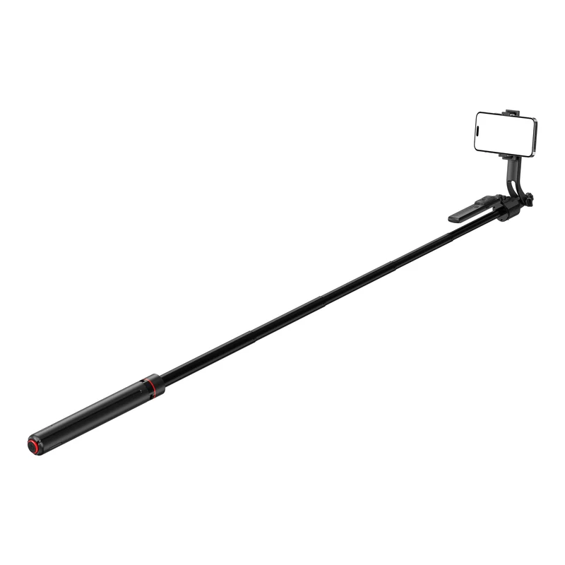 MOJOGEAR TS4 Selfie-Stick mit Tracking-Stativ, automatischer Öffnung und MagSafe-Verschluss