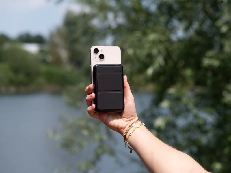 MOJOGEAR Kabellose MagSafe Powerbank 10.000 mAh – Schwarz
