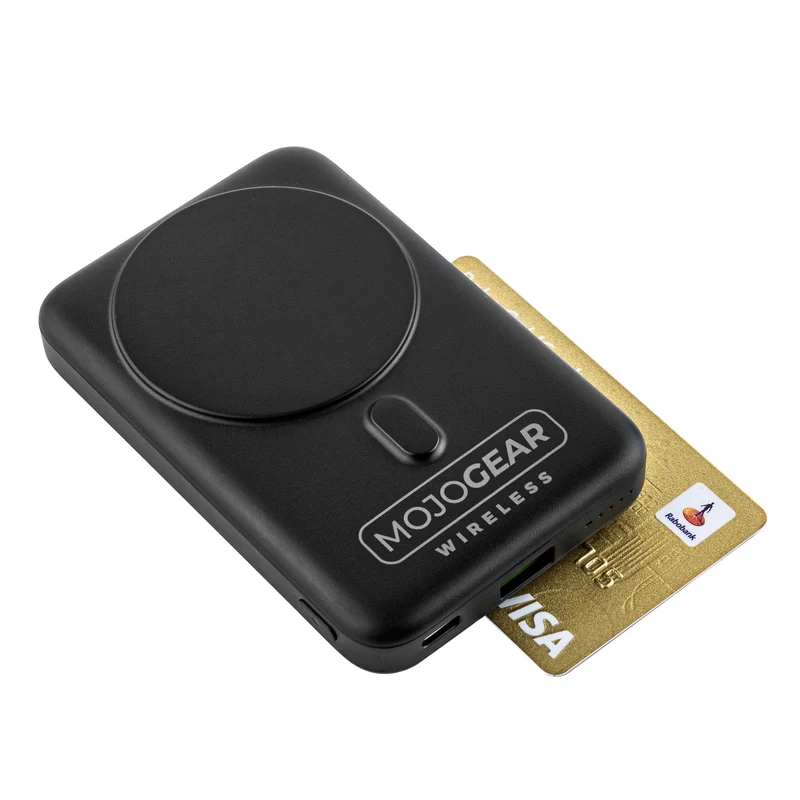 MOJOGEAR Kabellose MagSafe Powerbank 10.000 mAh – Schwarz