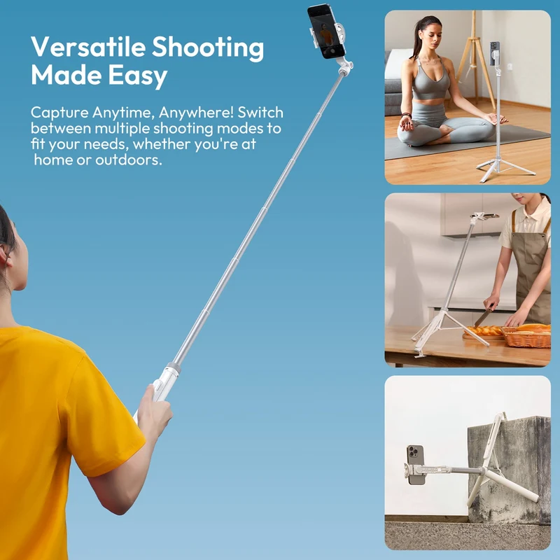 Ulanzi TT88 Overhead Selfie-Stick - Weiß