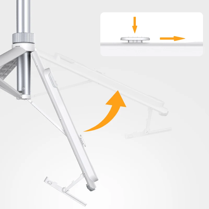 Ulanzi TT88 Overhead Selfie-Stick - Weiß
