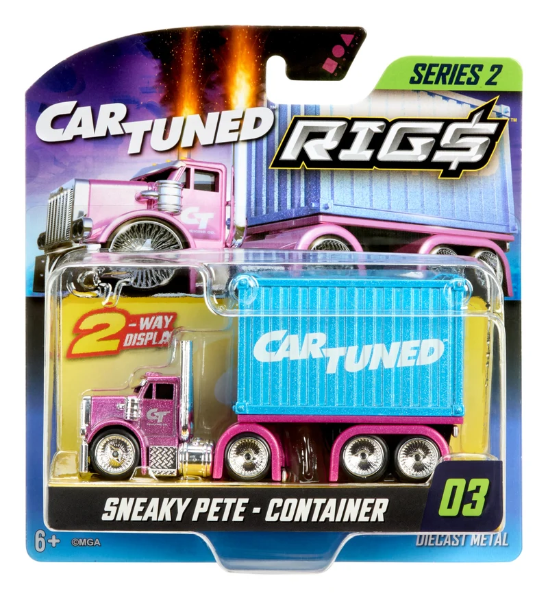 CarTuned Rig$ Container Case Series 2 Sneaky Pete (Pink)