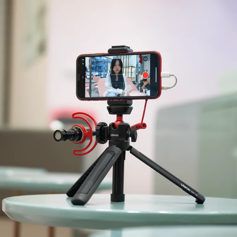 Ulanzi MT-16 Vlog-Stativ, Kamerahalter und Selfie-Stick mit Cold Shoe Mount