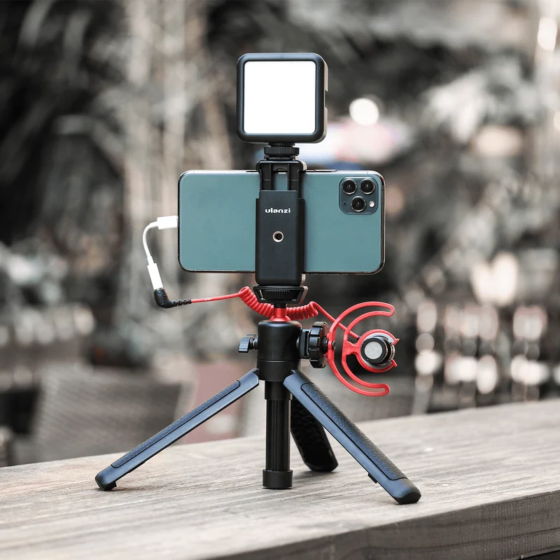 Ulanzi MT-16 Vlog-Stativ, Kamerahalter und Selfie-Stick mit Cold Shoe Mount