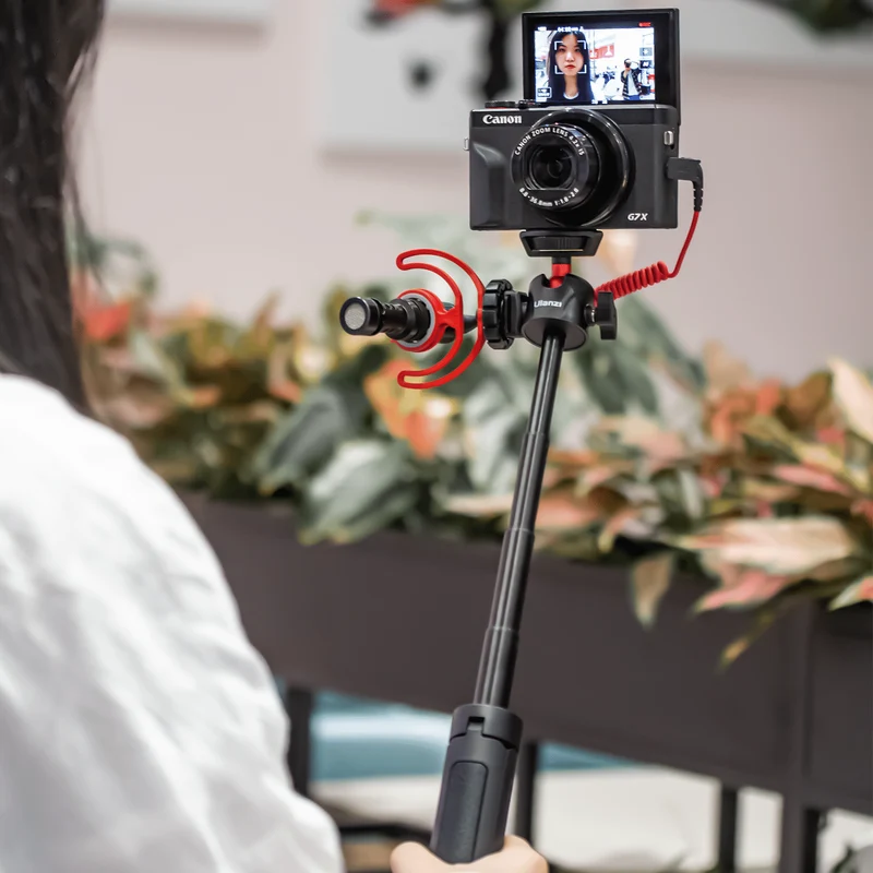 Ulanzi MT-16 Vlog-Stativ, Kamerahalter und Selfie-Stick mit Cold Shoe Mount