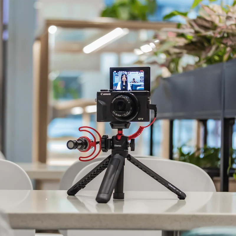 Ulanzi MT-16 Vlog-Stativ, Kamerahalter und Selfie-Stick mit Cold Shoe Mount