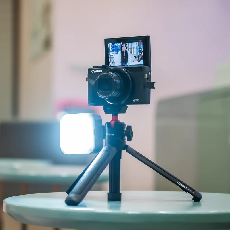 Ulanzi MT-16 Vlog-Stativ, Kamerahalter und Selfie-Stick mit Cold Shoe Mount