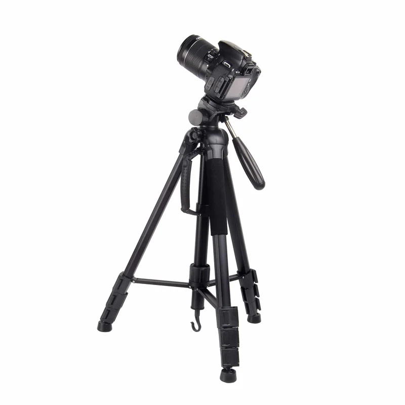 MOJOGEAR 177 cm 2-in-1-Kamera- und Telefonstativ: Dreibeinstativ und Einbeinstativ