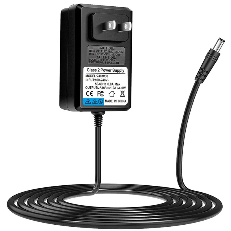 9V AC/DC Power Adaptor for BCP SKY3160 Keyboard,9VDC DC9V Power Supply Cord Cable Charger PSU(78in Power Cord Length)