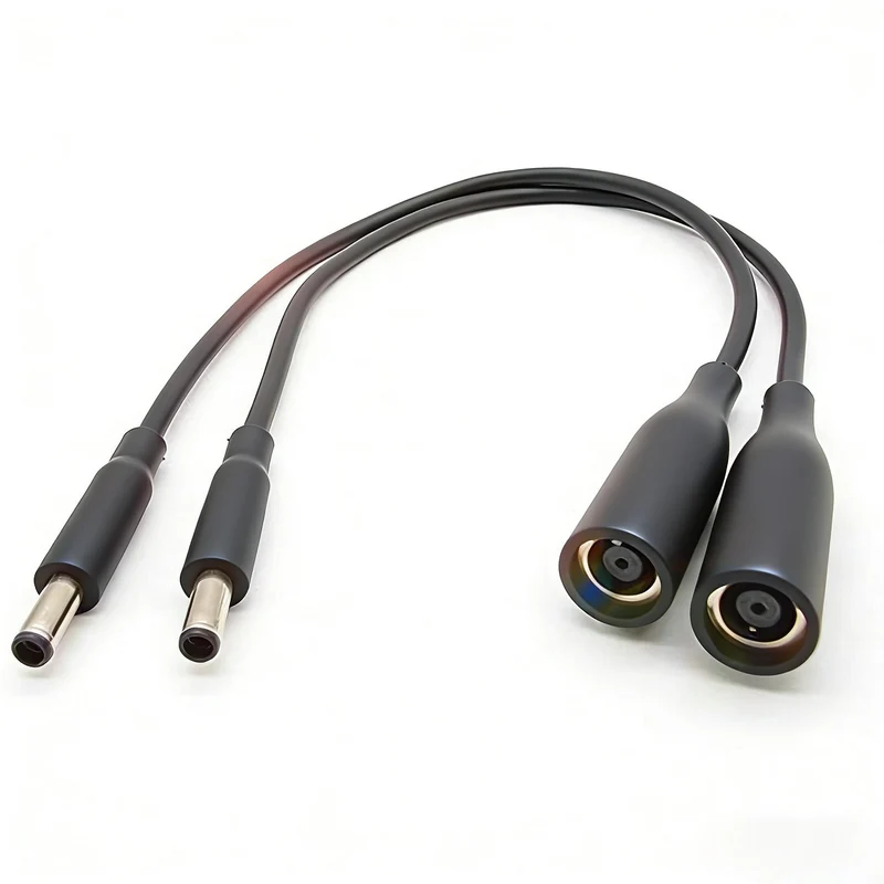 2Pack Tip Adapter Converter Cable 7.4 to 4.5mm for Dell Laptop Power Supply 30w 40w 45w 65w 90w 120w 135w D5g6m 0d5g6m M3800 XP