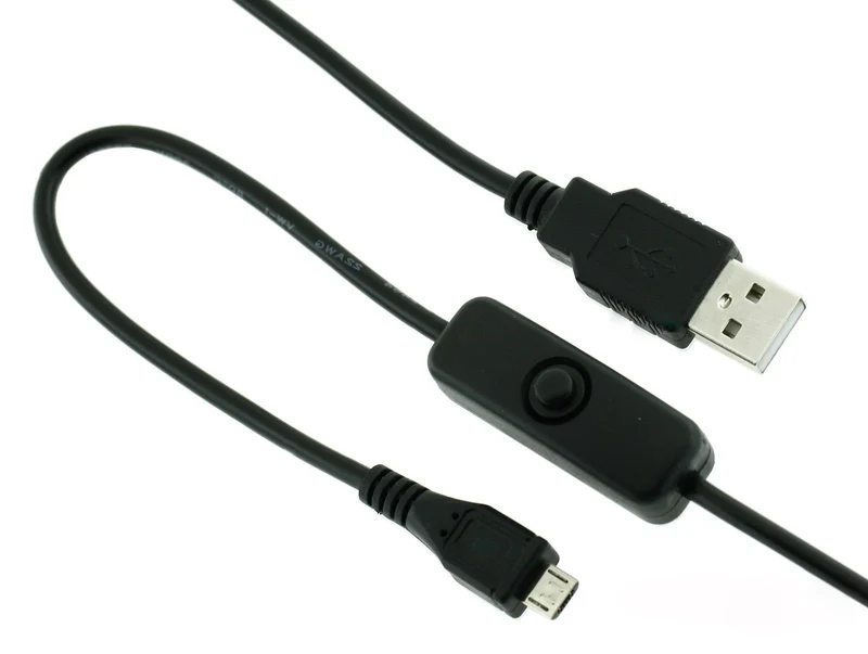 JBtek Raspberry Pi Micro USB Cable with ON/Off Switch