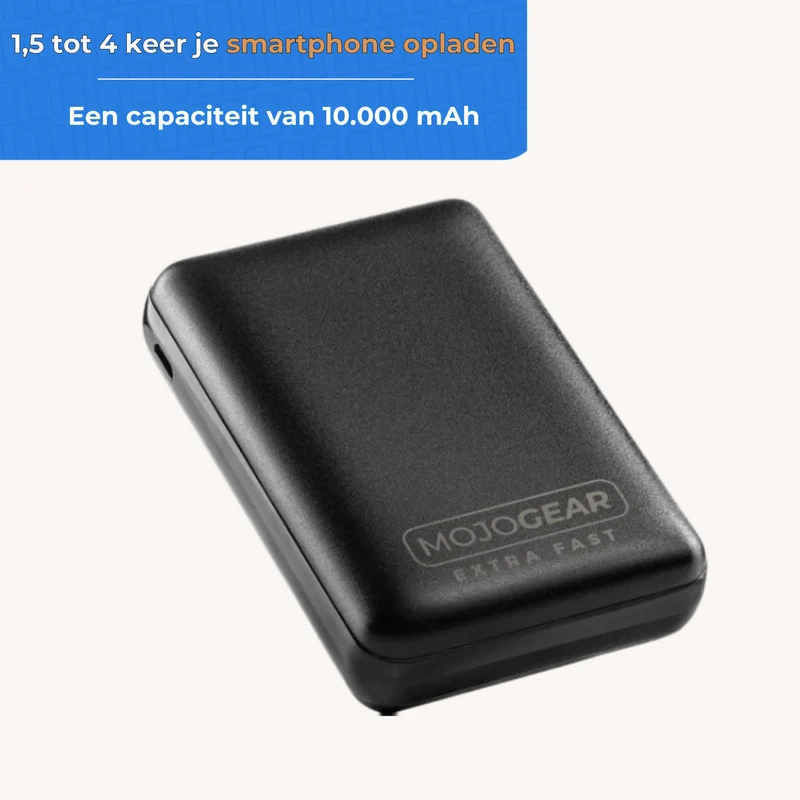 MOJOGEAR MINI EXTRA SCHNELLE 10.000 mAh Powerbank