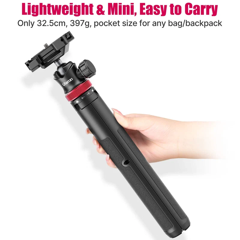 Ulanzi MT-44 Selfie-Stick-Stativ für Telefon und Kamera - 146 cm
