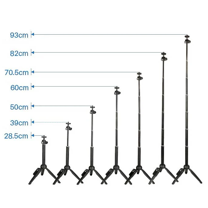 Yunteng YT-9928 Selfie-Stick mit Stativ für Smartphone und Kamera