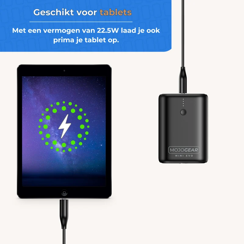 MOJOGEAR MINI EVO 10.000 mAh Powerbank 22,5 W
