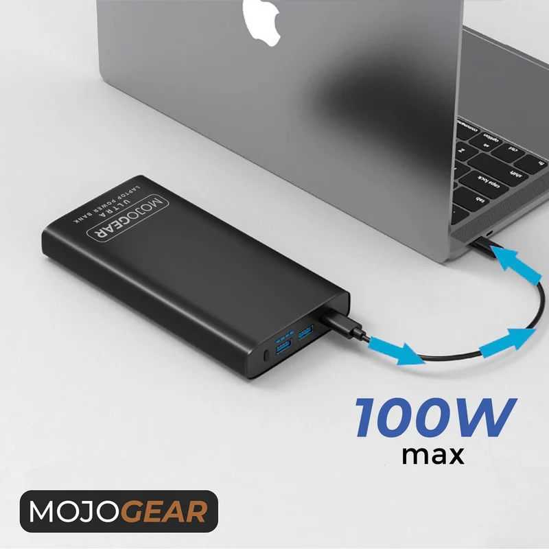 MOJOGEAR ULTRA 26.800 mAh 100 W Laptop-Powerbank