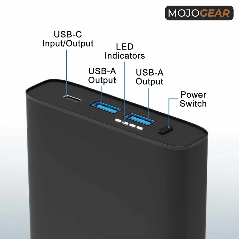MOJOGEAR ULTRA 26.800 mAh 100 W Laptop-Powerbank