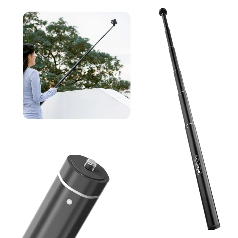 MOJOGEAR Selfie-Stick Extra Lang - 160cm