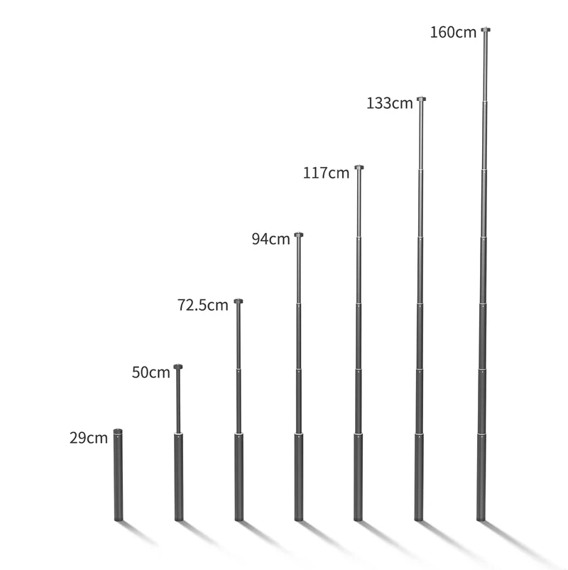 MOJOGEAR Selfie-Stick Extra Lang - 160cm