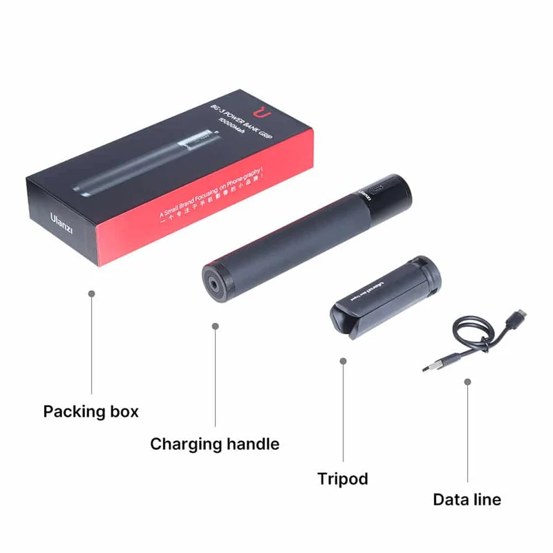Ulanzi BG-3 Powerbank Griff 10.000 mAh (mit Stativ)