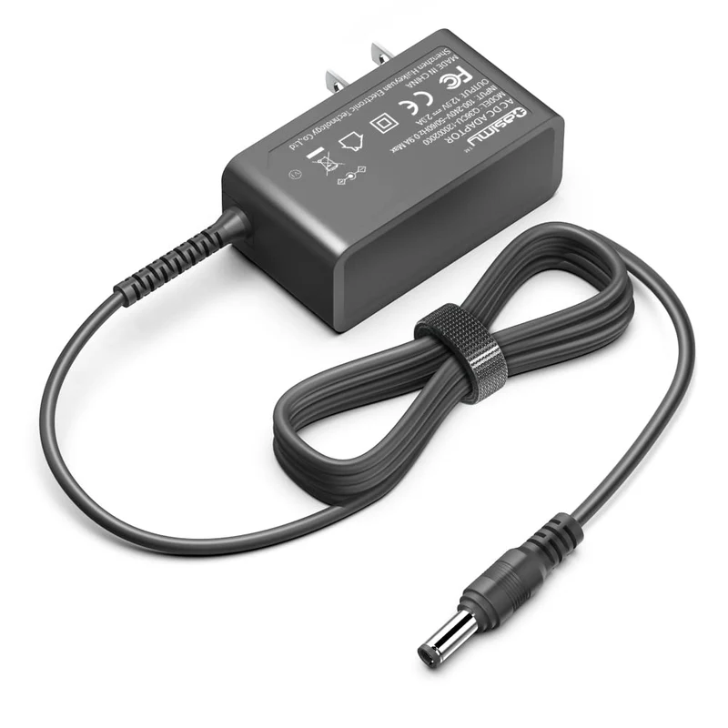 CASIMY 12V Charger Compatible with Roku 4662X 4800X 4662RW 4800R 4800RW Ultra LT HD 4K HDR Streaming Media Streamer Player TC2R