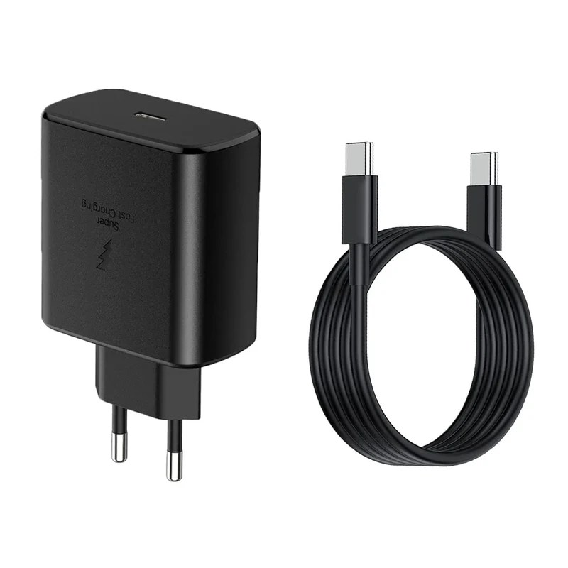 45W European Super Fast Charger Europe Travel Plug Adapter EU Wall Charger