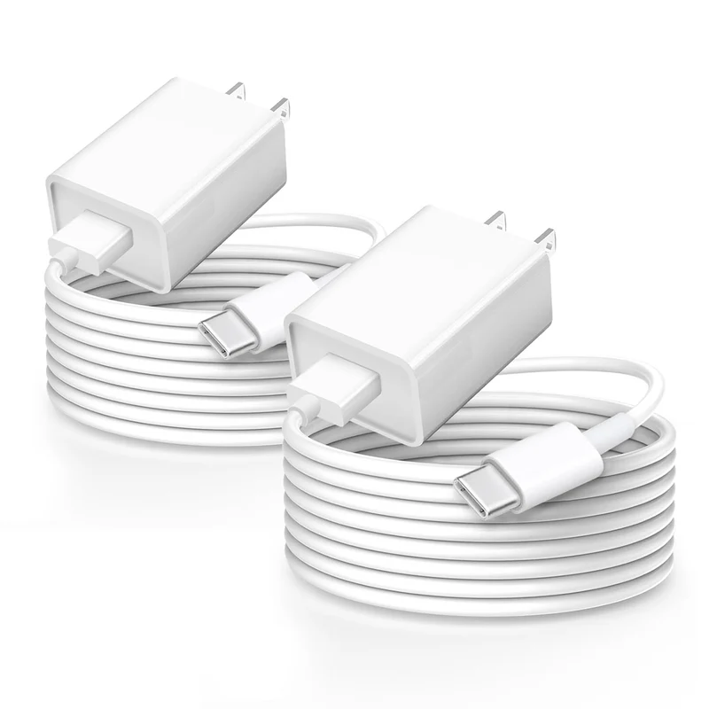 2 Pack 10FT USB C Camera Charger Compatible with NEW Ring PanTilt Indoor Cam 2024 2025 2026, Ring Spotlight Cam Plus/Pro, Stick