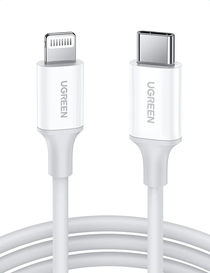 UGREEN USB C to Lightning Cable 3FT MFi Certified PD Fast Charging Lightning Cord Compatible with iPhone 16/15/14/14 Pro/13/13